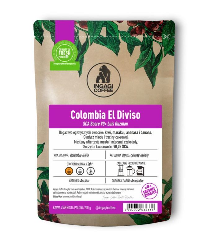 Kawa Colombia El Diviso 90+