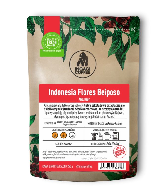 Kawa Indonezja Flores Beiposo