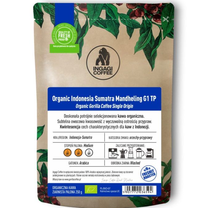 Kawa Organic Indonesia Sumatra Mandheling G1 TP