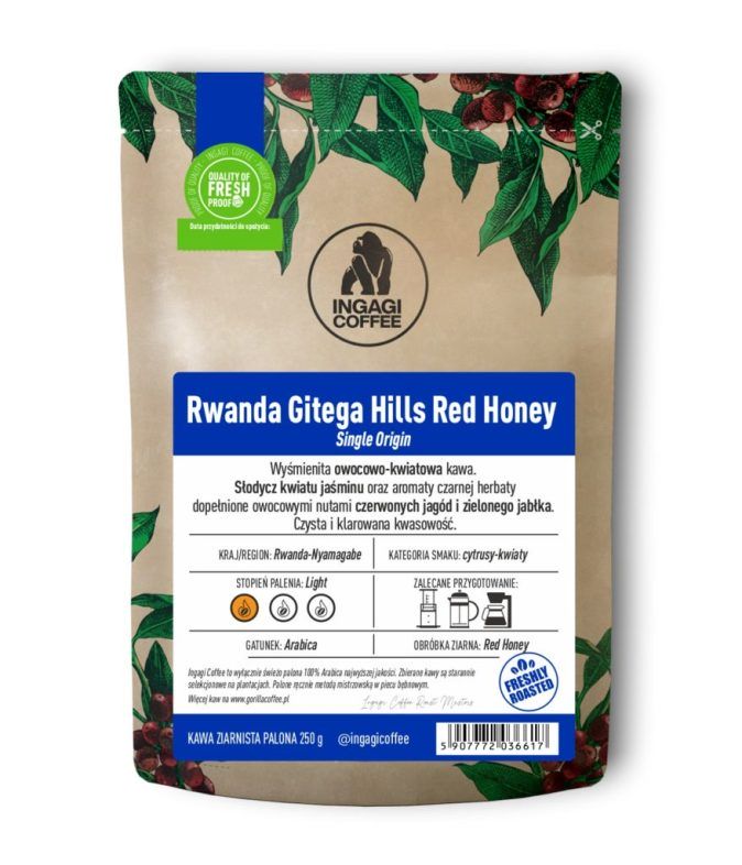 Kawa Rwanda Gitega Hills Red Honey