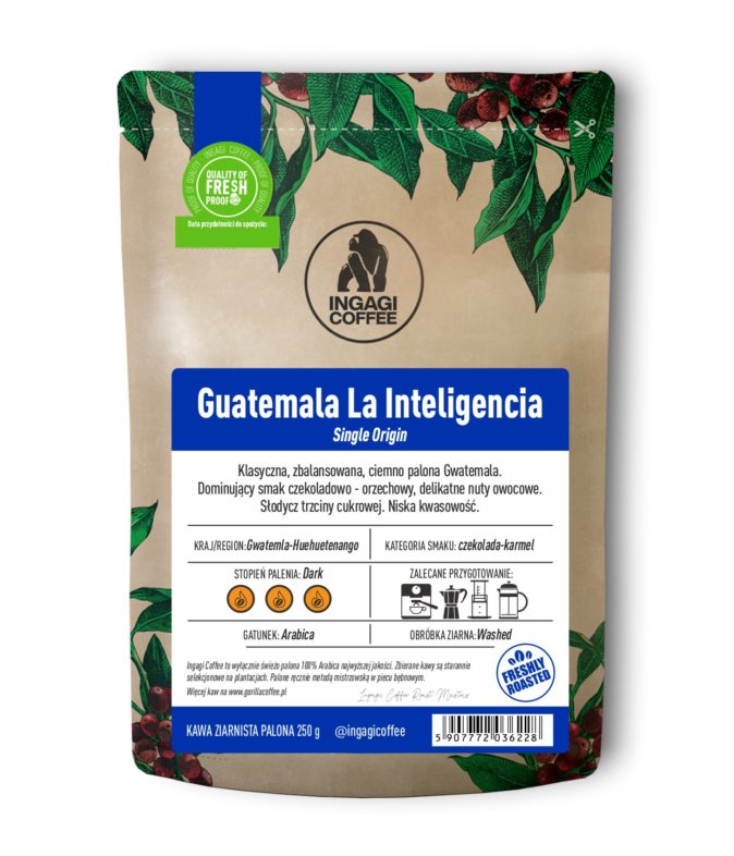 kawa ziarnista z gwatemali