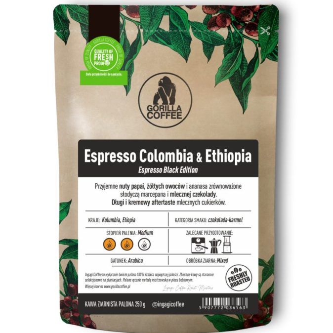 Kawa Espresso Colombia Ethiopia