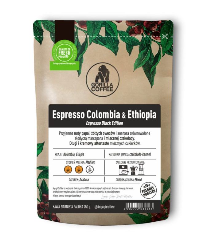 Kawa Espresso Colombia Ethiopia