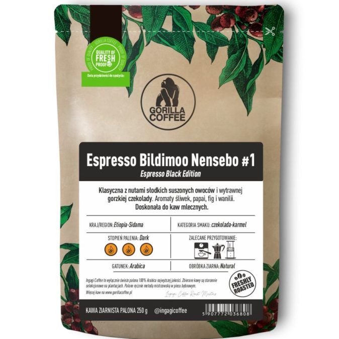 Kawa Espresso Ethiopia Bildimoo Nensebo