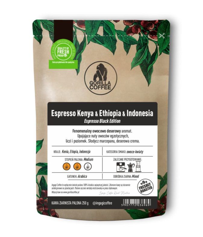 Kawa Espresso Kenya Ethiopia Indonesia