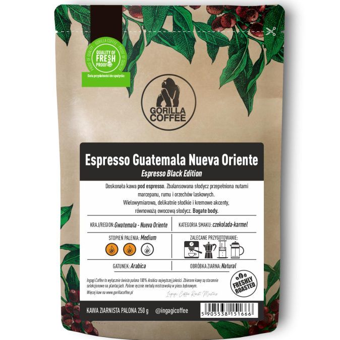 Kawa espresso Gwatemala