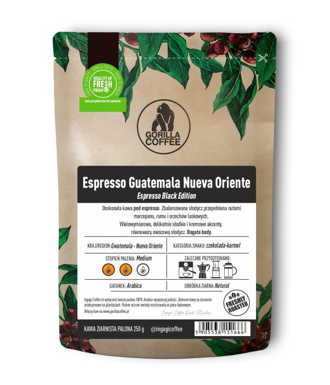 Kawa espresso Gwatemala