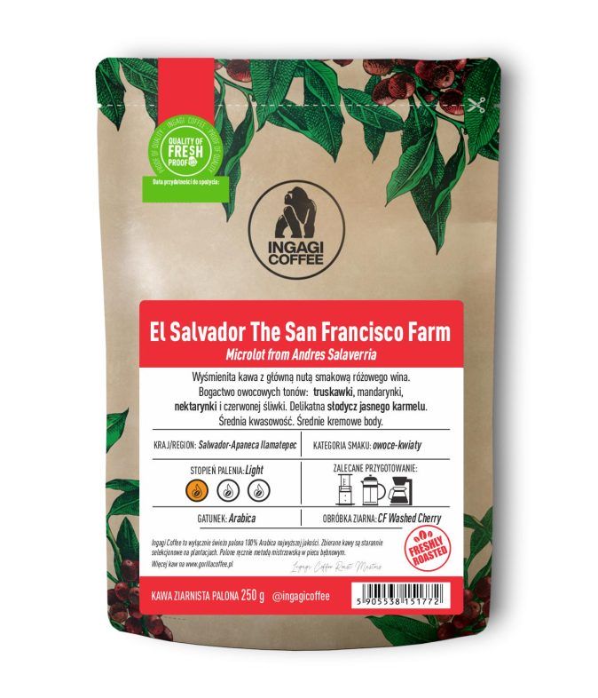 Kawa El Salvador the San Francisco Farm