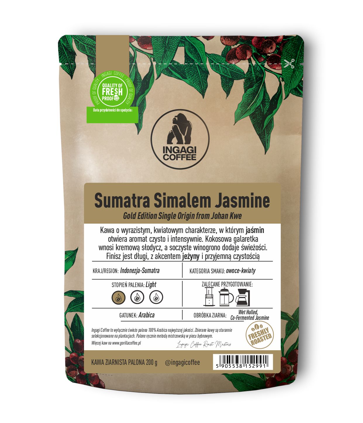 Kawa Sumatra Simalem Jasmine