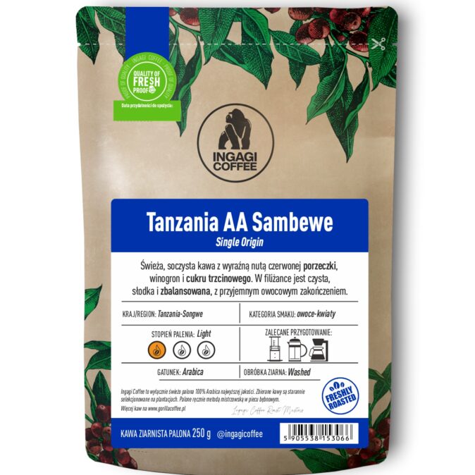 Kawa z Tanzanii