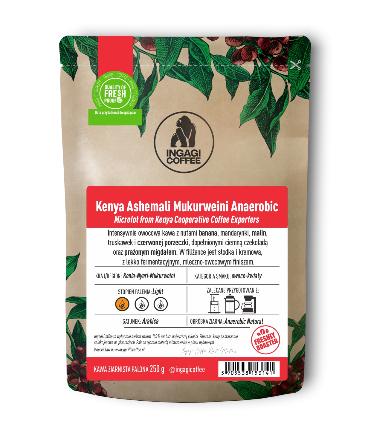 Kawa Kenya Ashemali Mukurweini Anaerobic
